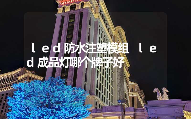 led防水注塑模组 led成品灯哪个牌子好